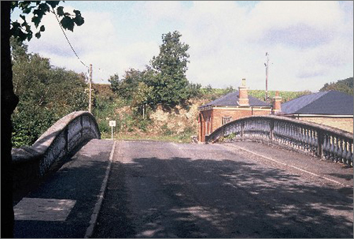 The bridge where the Coffee House used to stand